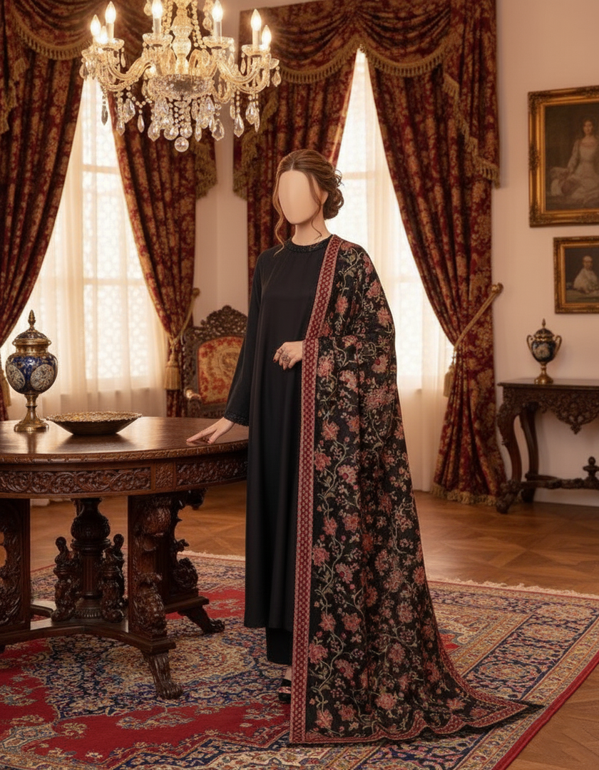 Sarinnah Premium 10-Formal heavy Embroided shawl.