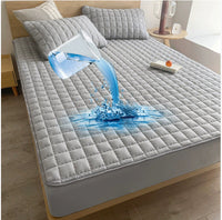 Antibacterial Soybean Quilted Fitted Sheet Water-proof Mattress