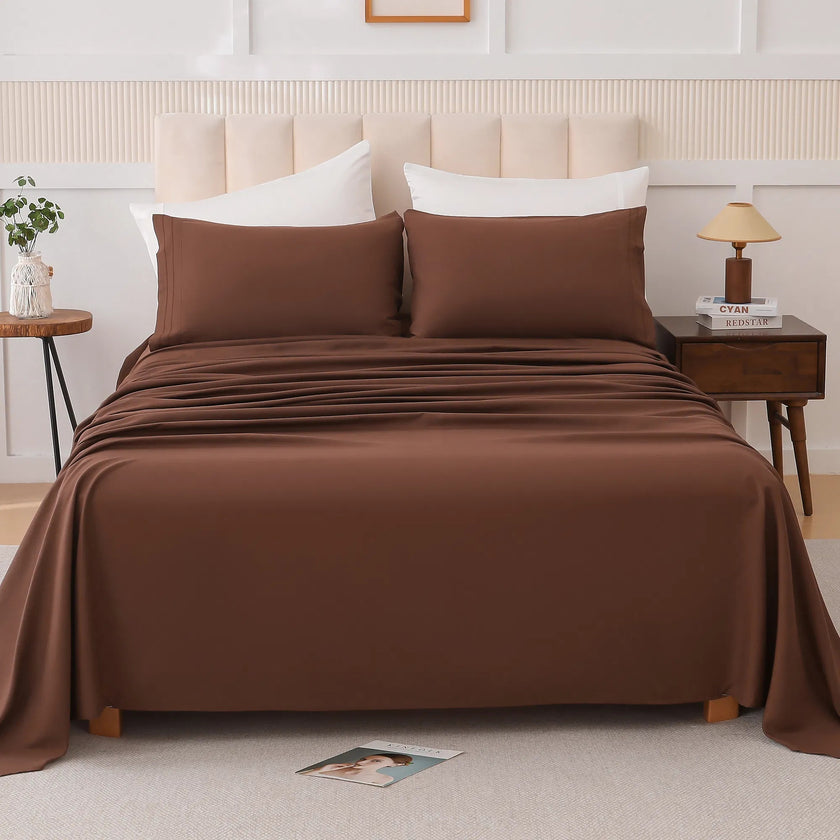 Four-piece Cloud Fiber Bed Set