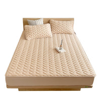 Antibacterial Soybean Quilted Fitted Sheet Water-proof Mattress