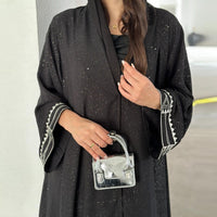 Modest Women's Arab Abaya Cardigan Robe