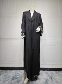 Modest Women's Arab Abaya Cardigan Robe